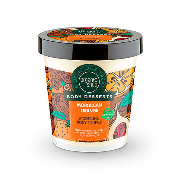 Увлажняющий крем для тела Soufflé Corporal Remodelador Naranja De Marruecos Organic Shop, 450 мл
Увлажняющий крем для тела Soufflé Corporal Remodelador Naranja De Marruecos Organic Shop, 450 мл