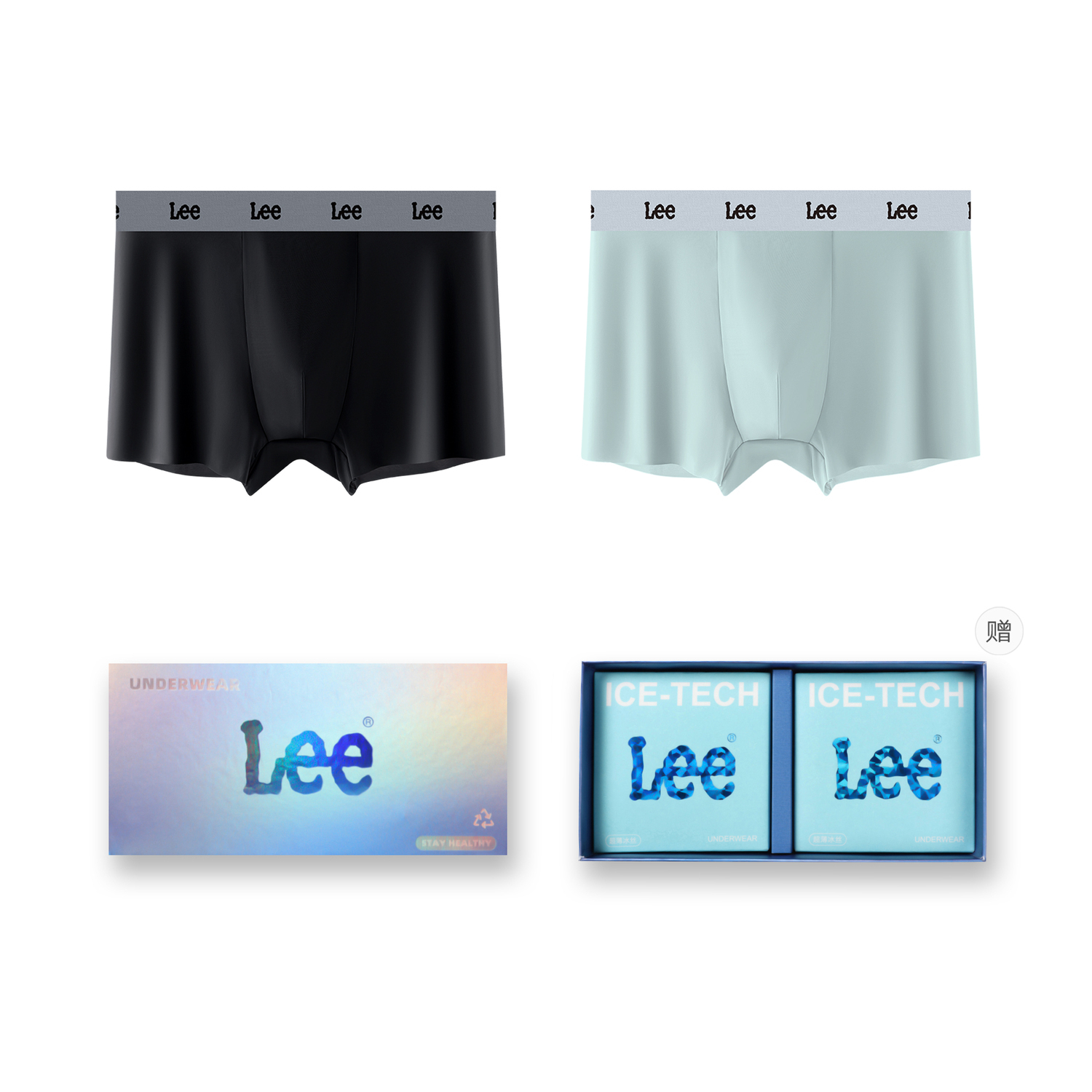 Lee Подарочный набор мужского белья 4 шт
Lee Подарочный набор мужского белья 4 шт