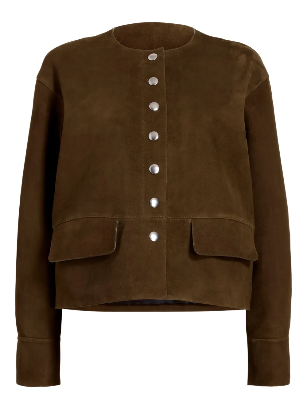 Замшевая куртка на пуговицах Proenza Schouler White Label, коричневый
Замшевая куртка на пуговицах Proenza Schouler White Label, коричневый