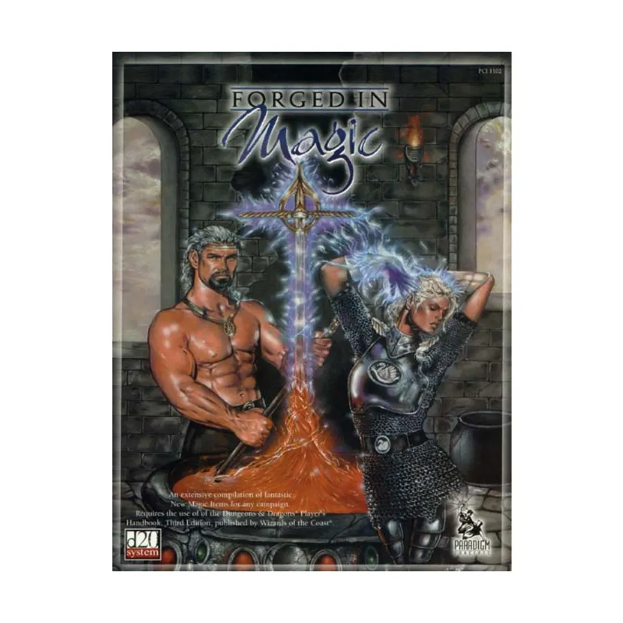 Forged in Magic (1st Edition), Arcanis (d20), мягкая обложка
Forged in Magic (1st Edition), Arcanis (d20), мягкая обложка