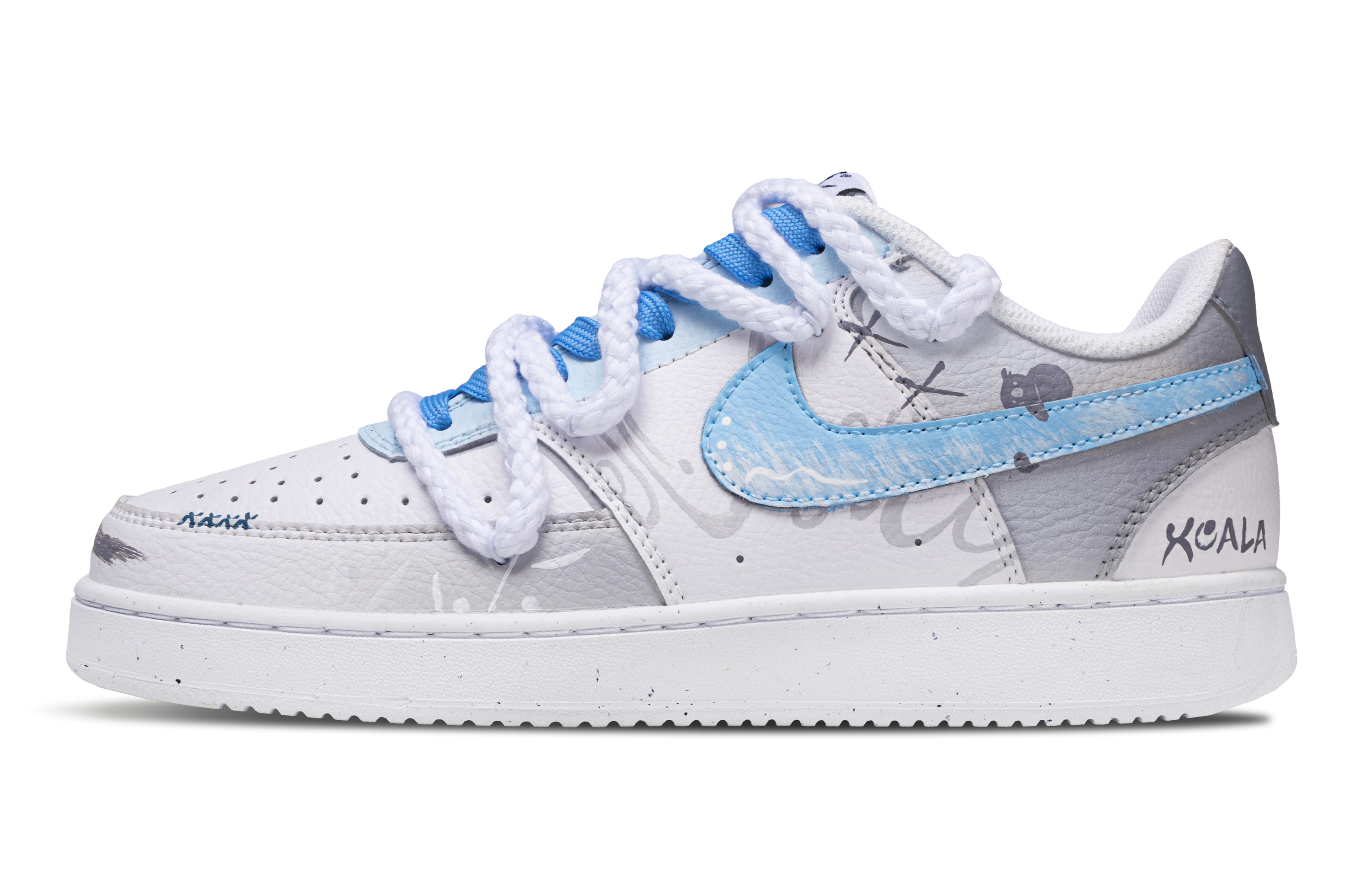 Nike Кроссовки для скейтборда Court Vision 1 Zheng с противоскользящей подошвой, износостойкие, светло-синие
Nike Кроссовки для скейтборда Court Vision 1 Zheng с противоскользящей подошвой, износостойкие, светло-синие