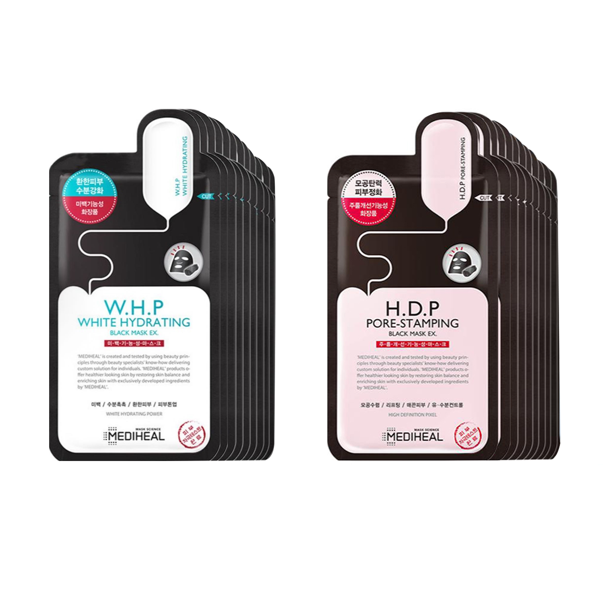 Маска для лица Unisex MEDIHEAL, two-piece set: whitening hydrating mask 12 pcs+pore tightening facial mask 12 pcs
Маска для лица Unisex MEDIHEAL, two-piece set: whitening hydrating mask 12 pcs+pore tightening facial mask 12 pcs