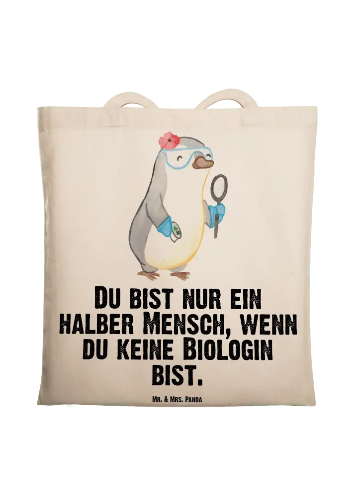 Сумка для переноски Mr & Mrs Panda Biologin Herz, кремовый
Сумка для переноски Mr & Mrs Panda Biologin Herz, кремовый