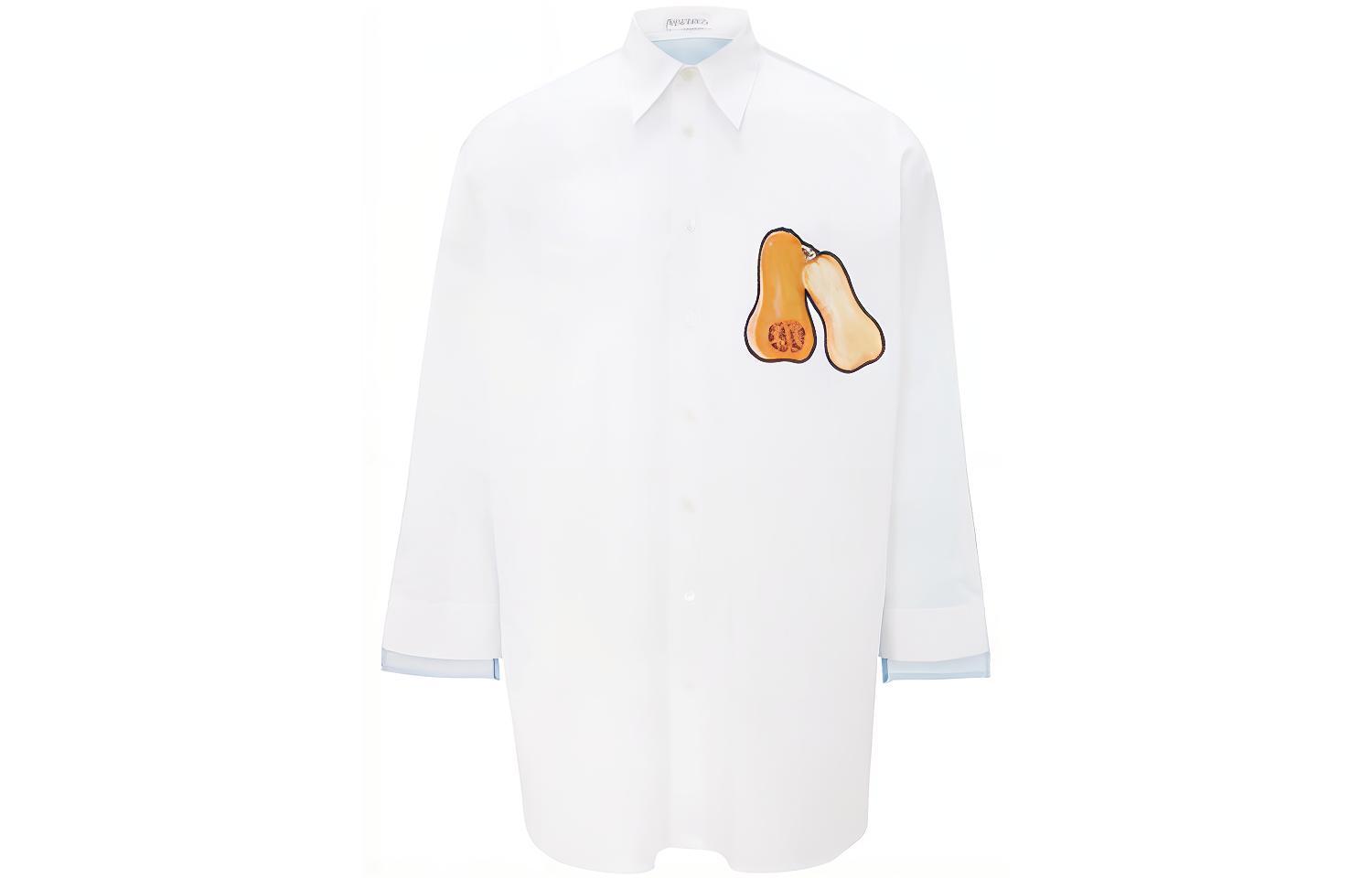 JW Anderson Мужская белая рубашка
JW Anderson Мужская белая рубашка