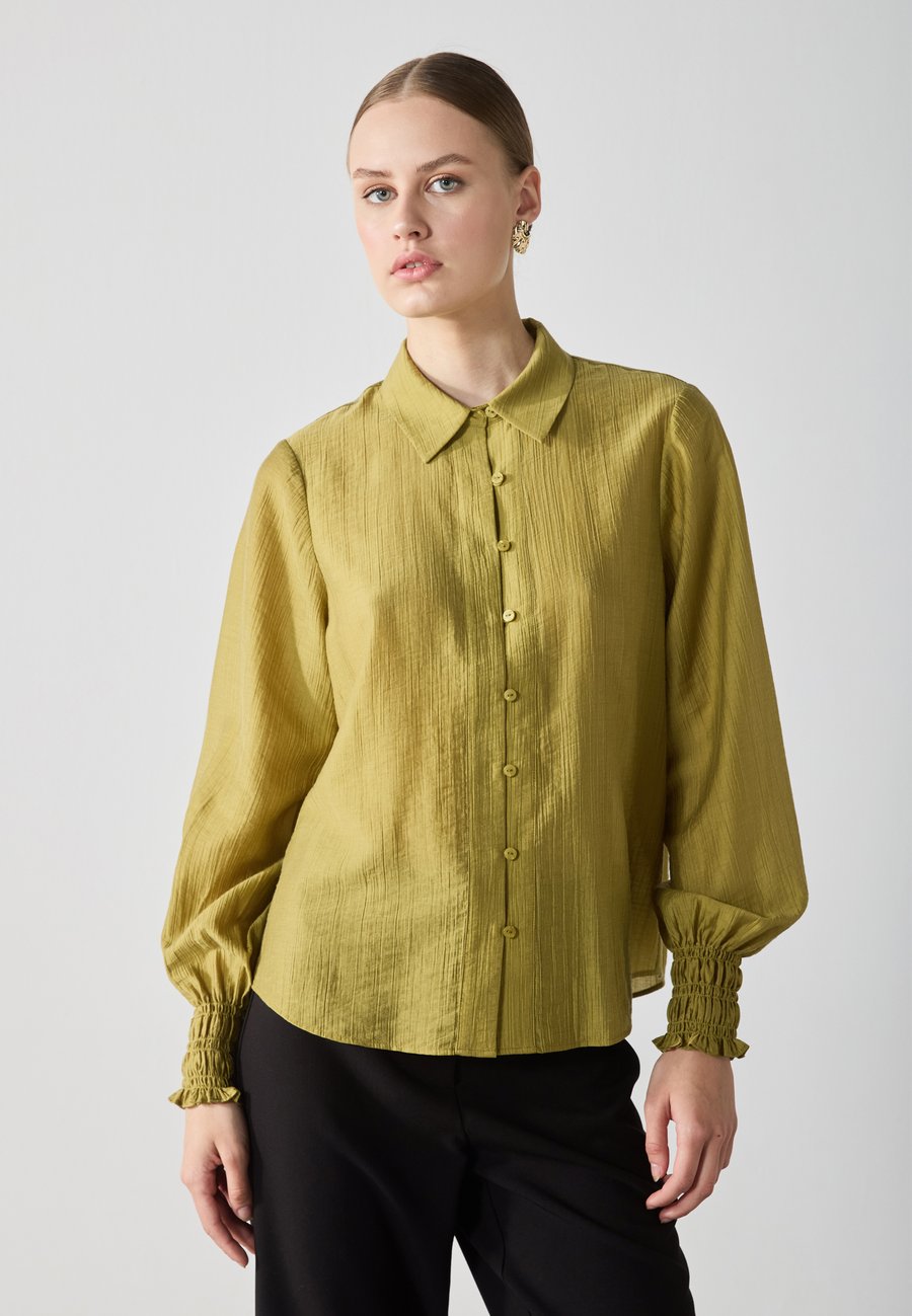 Блуза Anna Field Button-down blouse, Willow/Light Green
Блуза Anna Field Button-down blouse, Willow/Light Green