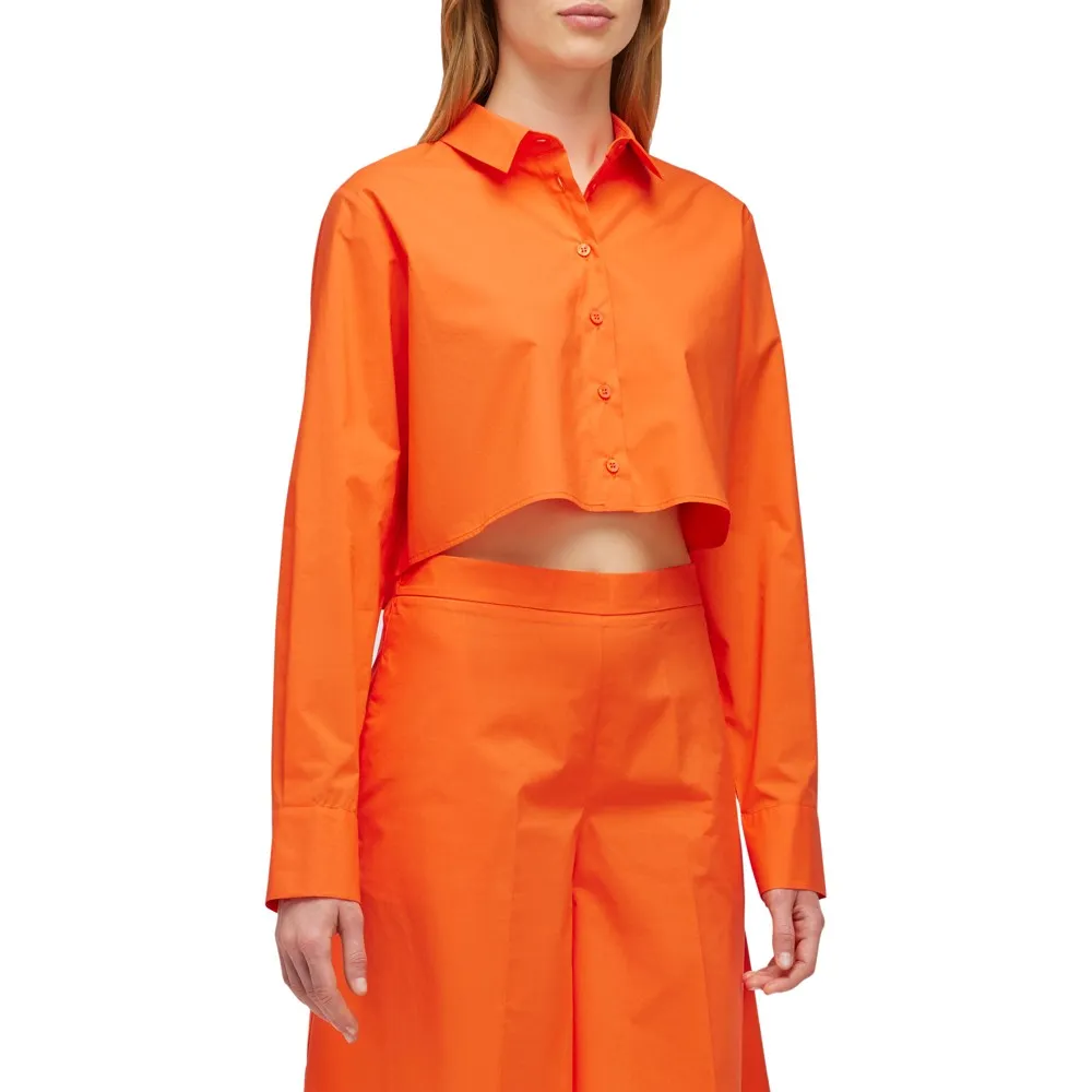 Рубашка с длинным рукавом Sundek Popeline, оранжевый
Рубашка с длинным рукавом Sundek Popeline, оранжевый