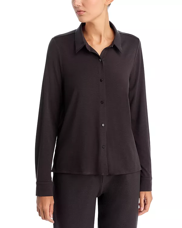Узкая рубашка Eileen Fisher, коричневый
Узкая рубашка Eileen Fisher, коричневый