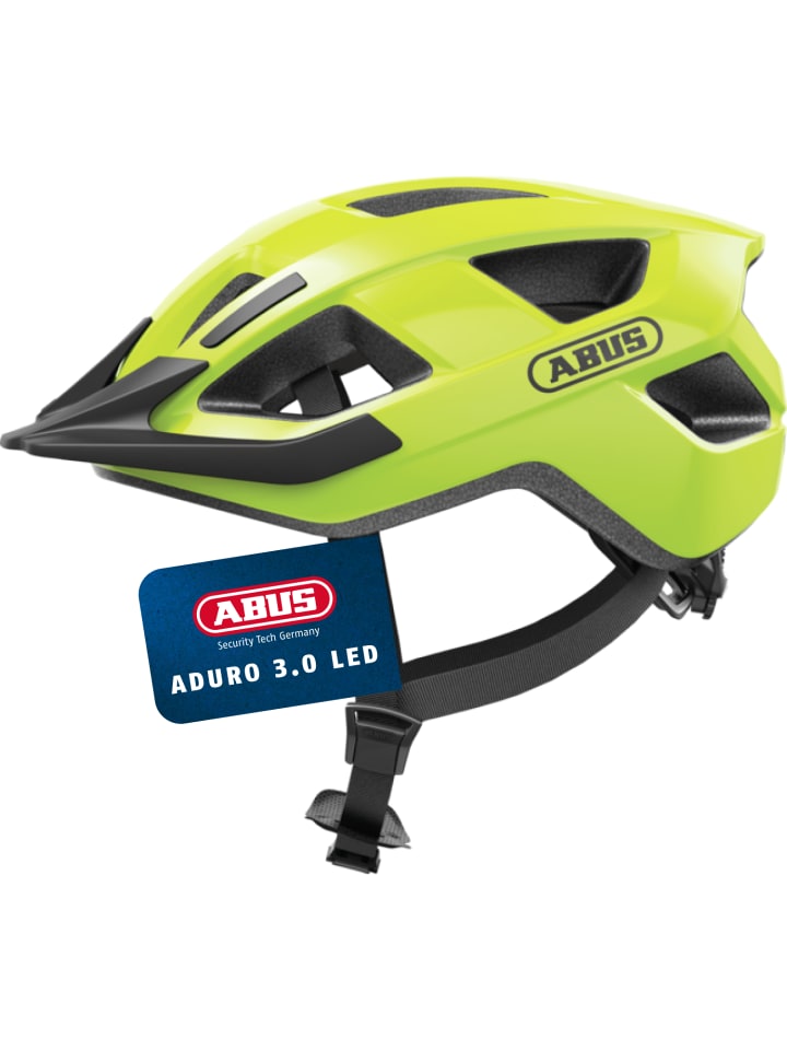 ABUS Велосипедный шлем Aduro 3.0 LED, сигнально-желтый
ABUS Велосипедный шлем Aduro 3.0 LED, сигнально-желтый
