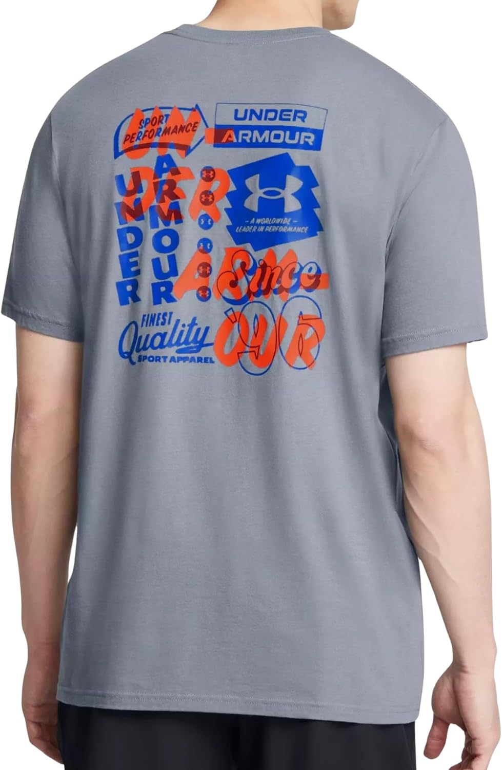 Мужская футболка с коротким рукавом Under Armour Vintage Type, серая, 1373989, Steel Gray 035
Мужская футболка с коротким рукавом Under Armour Vintage Type, серая, 1373989, Steel Gray 035