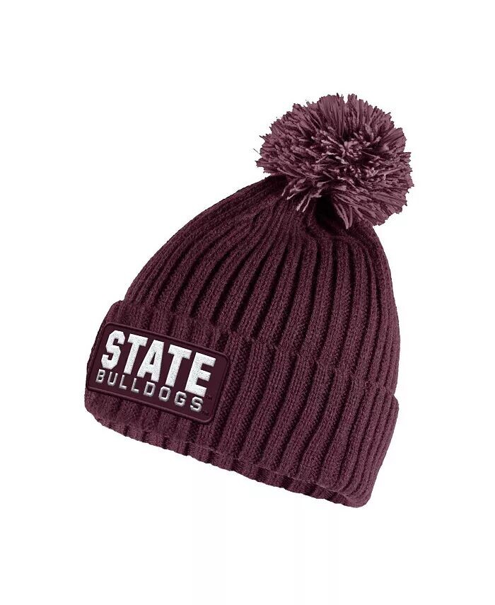 Мужская темно-бордовая шапка Mississippi State Bulldogs Modern Ribbed Cuffed Knit с помпоном adidas
Мужская темно-бордовая шапка Mississippi State Bulldogs Modern Ribbed Cuffed Knit с помпоном adidas