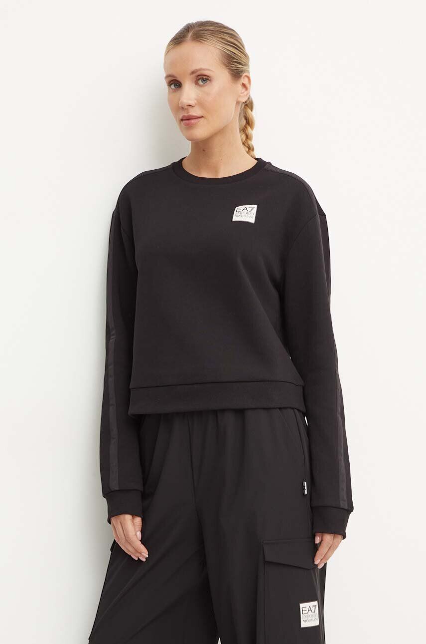 Толстовка EA7 Emporio Armani, черный 
Толстовка EA7 Emporio Armani, черный