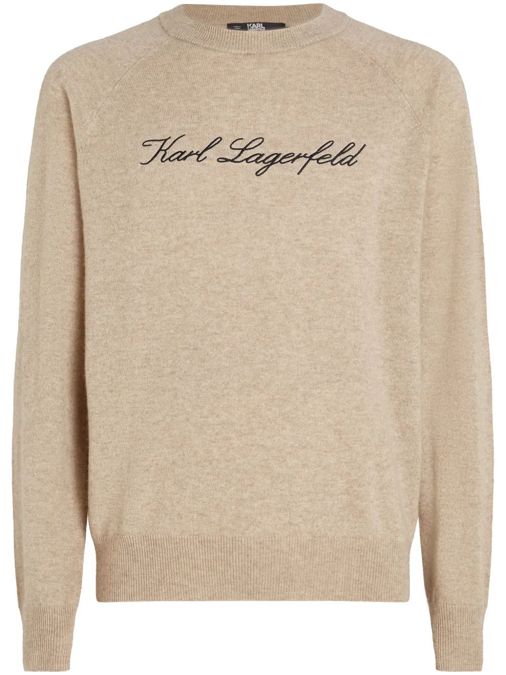 Кашемировый свитер с вышитым логотипом Karl Lagerfeld, нейтральный
Кашемировый свитер с вышитым логотипом Karl Lagerfeld, нейтральный