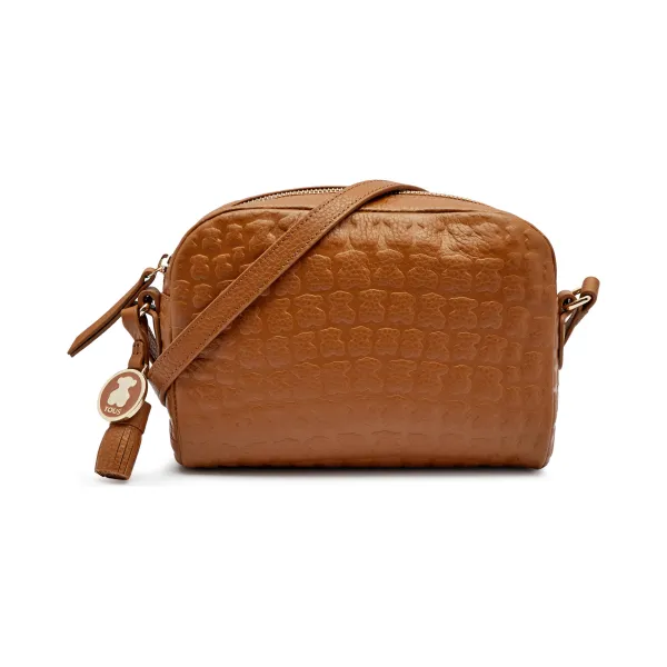 Кожаная сумка через плечо бандольера sherton cuero Tous, коричневый
Кожаная сумка через плечо бандольера sherton cuero Tous, коричневый