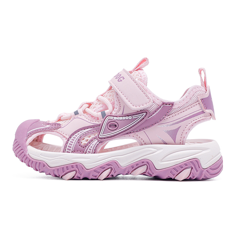 Сандалии детские с дышащей поддержкой и низким верхом BOBDOG, розовый/фиолетовый
Сандалии детские с дышащей поддержкой и низким верхом BOBDOG, розовый/фиолетовый