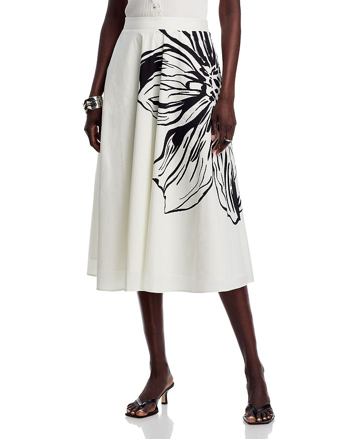 Печатная юбка-солнце T Tahari, мультиколор 
Печатная юбка-солнце T Tahari, мультиколор