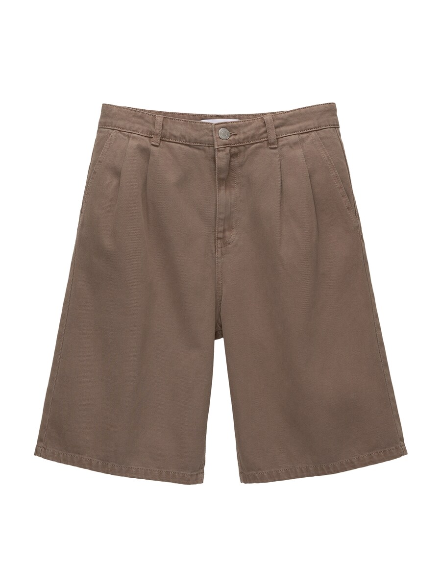 Плиссированные джинсы свободного кроя Pull&Bear, коричневый
Плиссированные джинсы свободного кроя Pull&Bear, коричневый