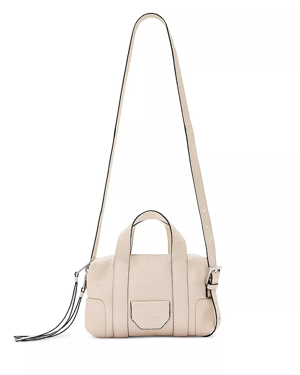 Компактная сумка через плечо Ares из зернистой кожи Allsaints, белый
Компактная сумка через плечо Ares из зернистой кожи Allsaints, белый