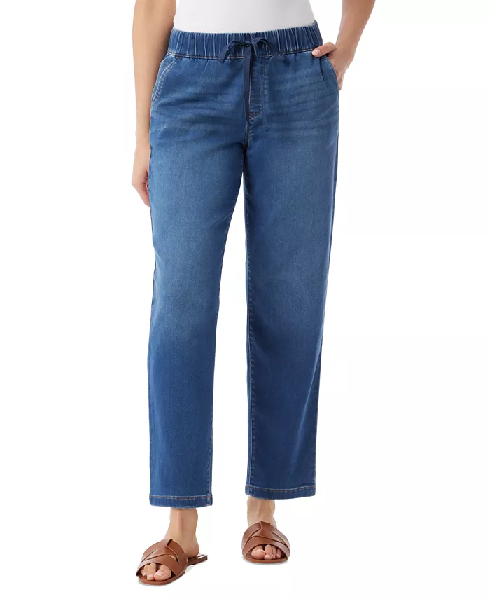 Узкие брюки с завязками Petite Anya Gloria Vanderbilt, синий
Узкие брюки с завязками Petite Anya Gloria Vanderbilt, синий