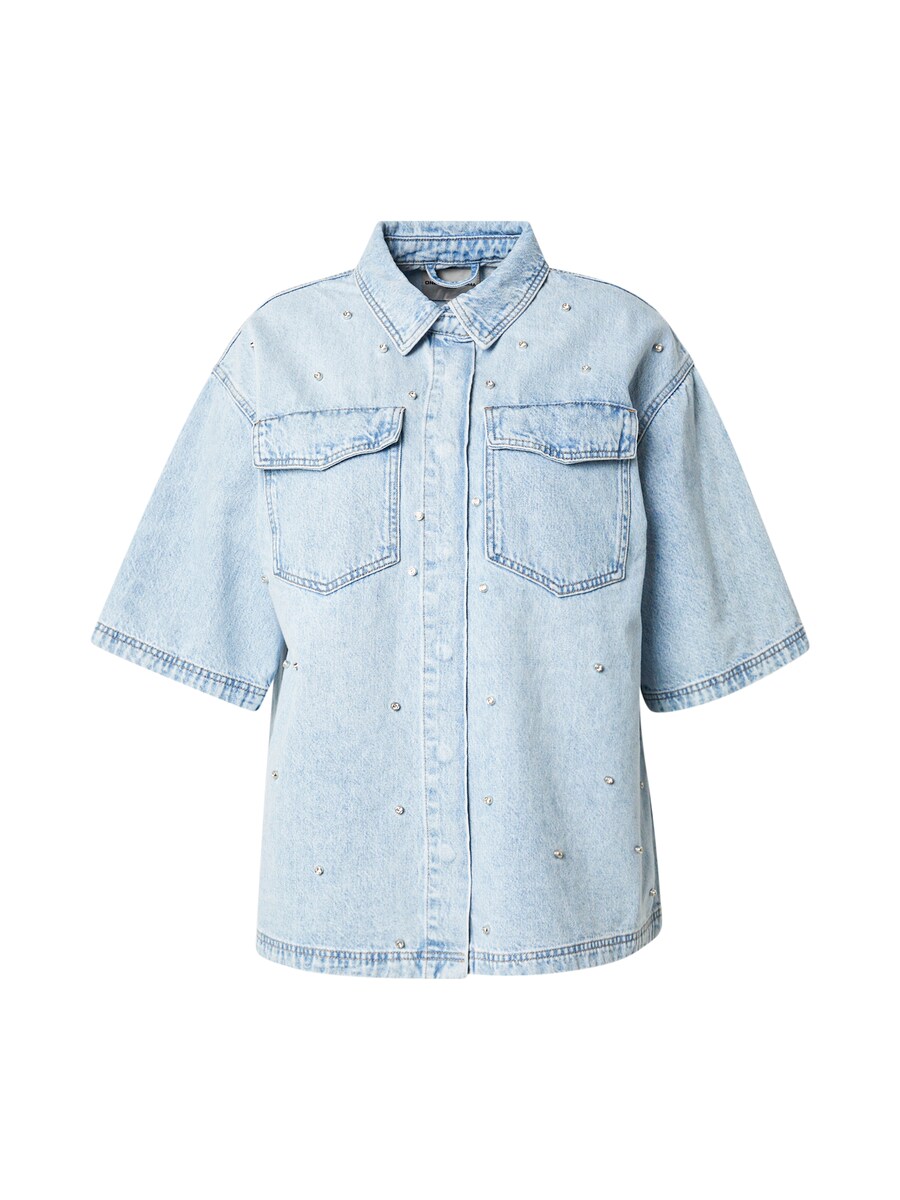 Блуза ONLY Carmakoma, синий деним
Блуза ONLY Carmakoma, синий деним