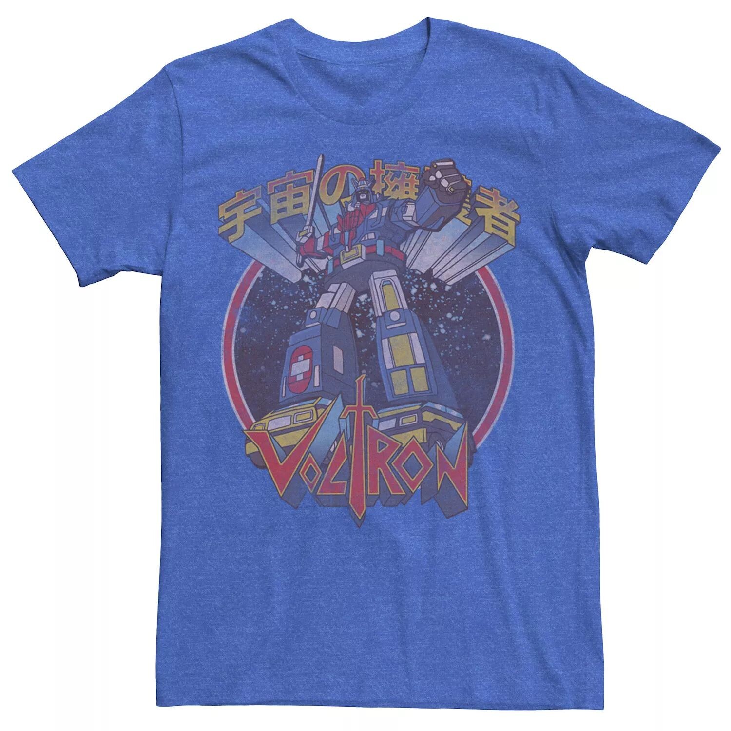 Мужская футболка Voltron: Retro Defender с космическим рисунком кандзи Licensed Character
Мужская футболка Voltron: Retro Defender с космическим рисунком кандзи Licensed Character