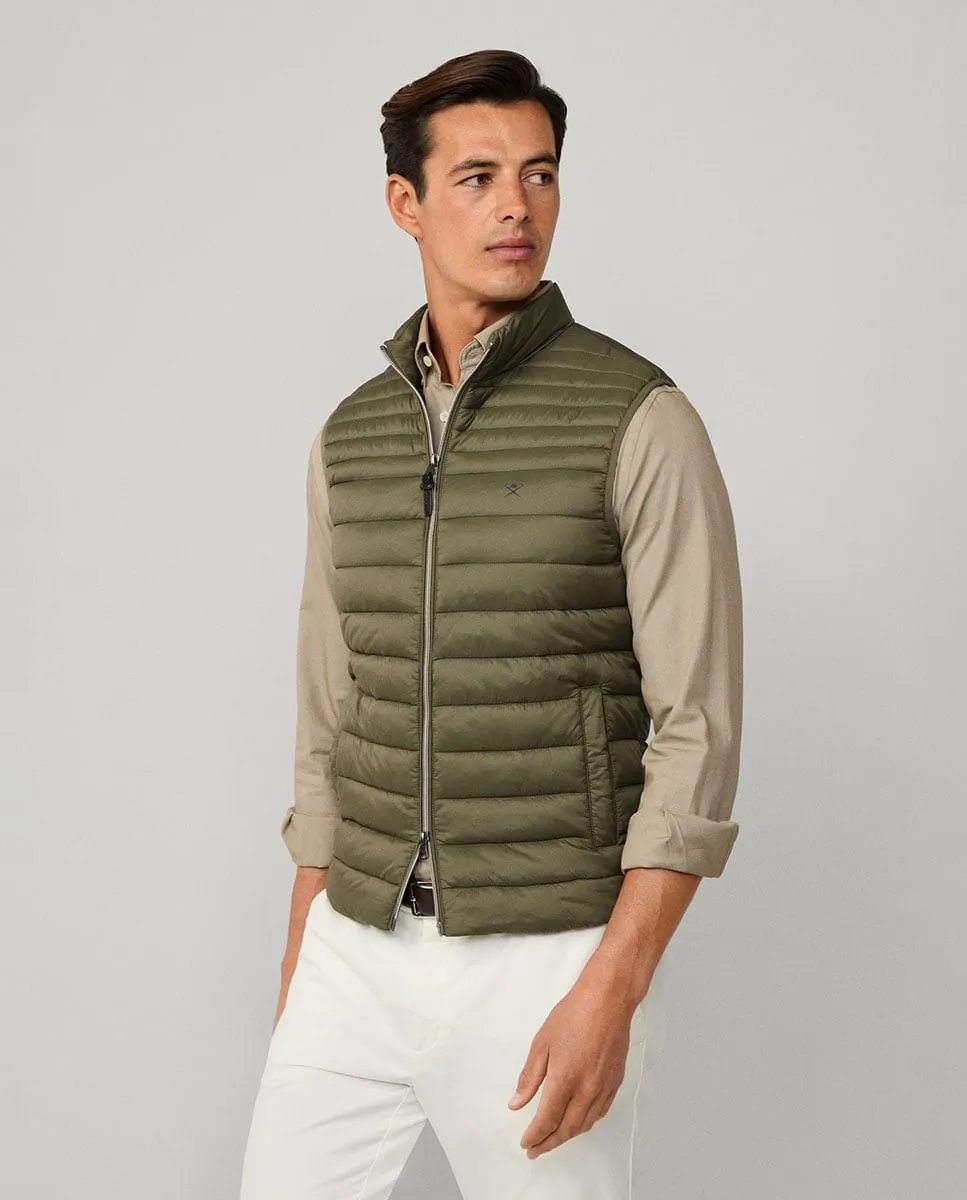 Мужской ультралегкий стеганый жилет больших размеров Hackett, зеленый
Мужской ультралегкий стеганый жилет больших размеров Hackett, зеленый