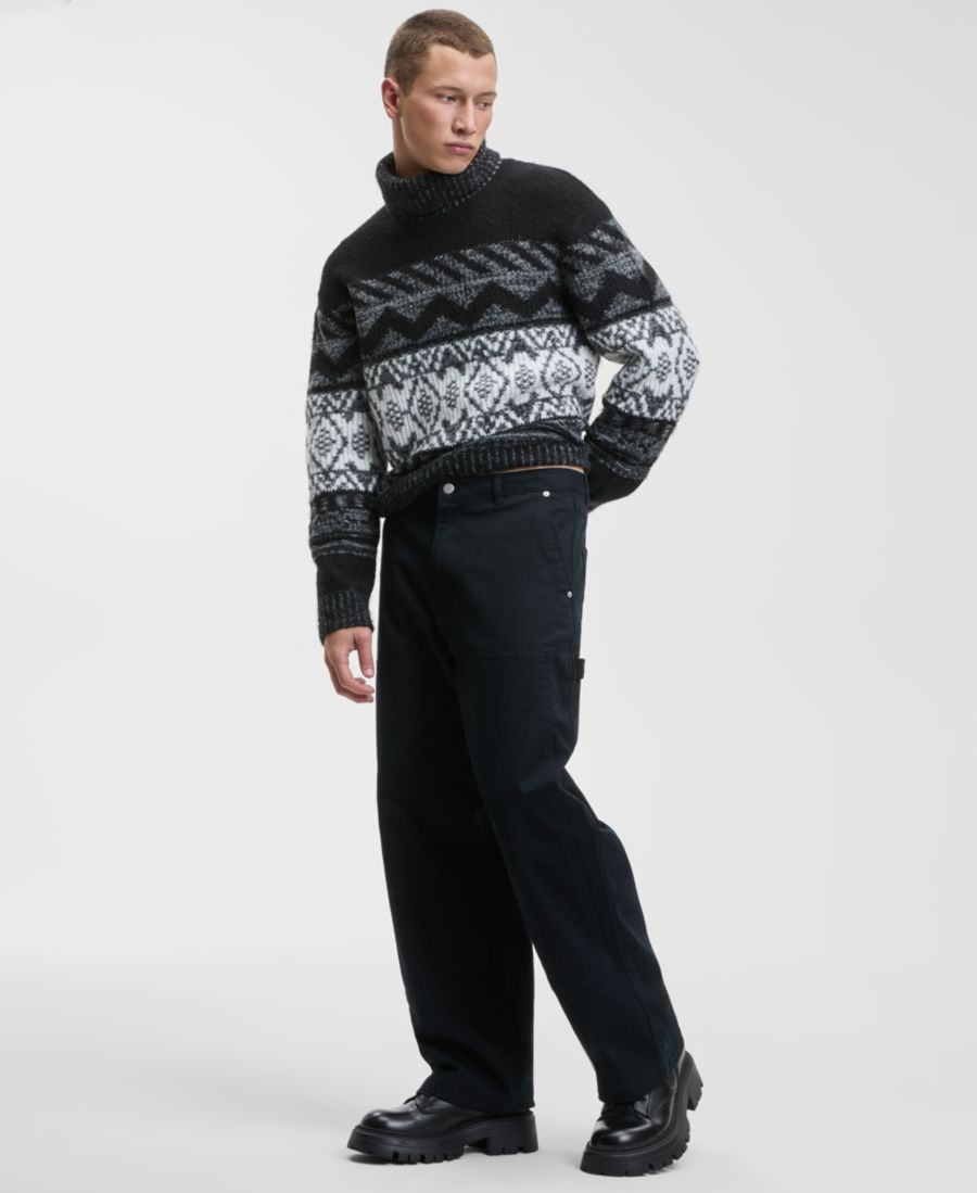 Мужские свободные рабочие брюки зауженного кроя Mode of One, Black
Мужские свободные рабочие брюки зауженного кроя Mode of One, Black