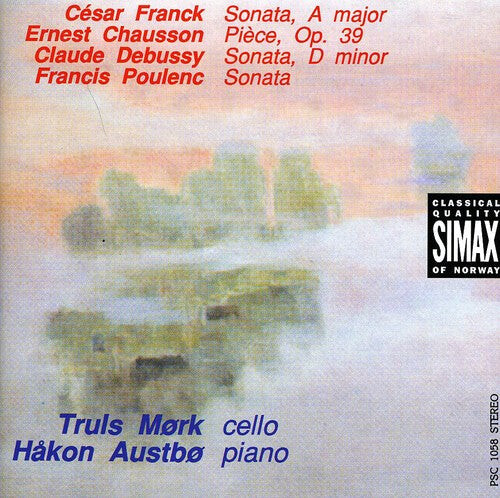 CD диск Franck / Debussy / Poulenc / Austbo / Mork: Violin Sonata in a Major / Cello Sonata in D minor
CD диск Franck / Debussy / Poulenc / Austbo / Mork: Violin Sonata in a Major / Cello Sonata in D minor