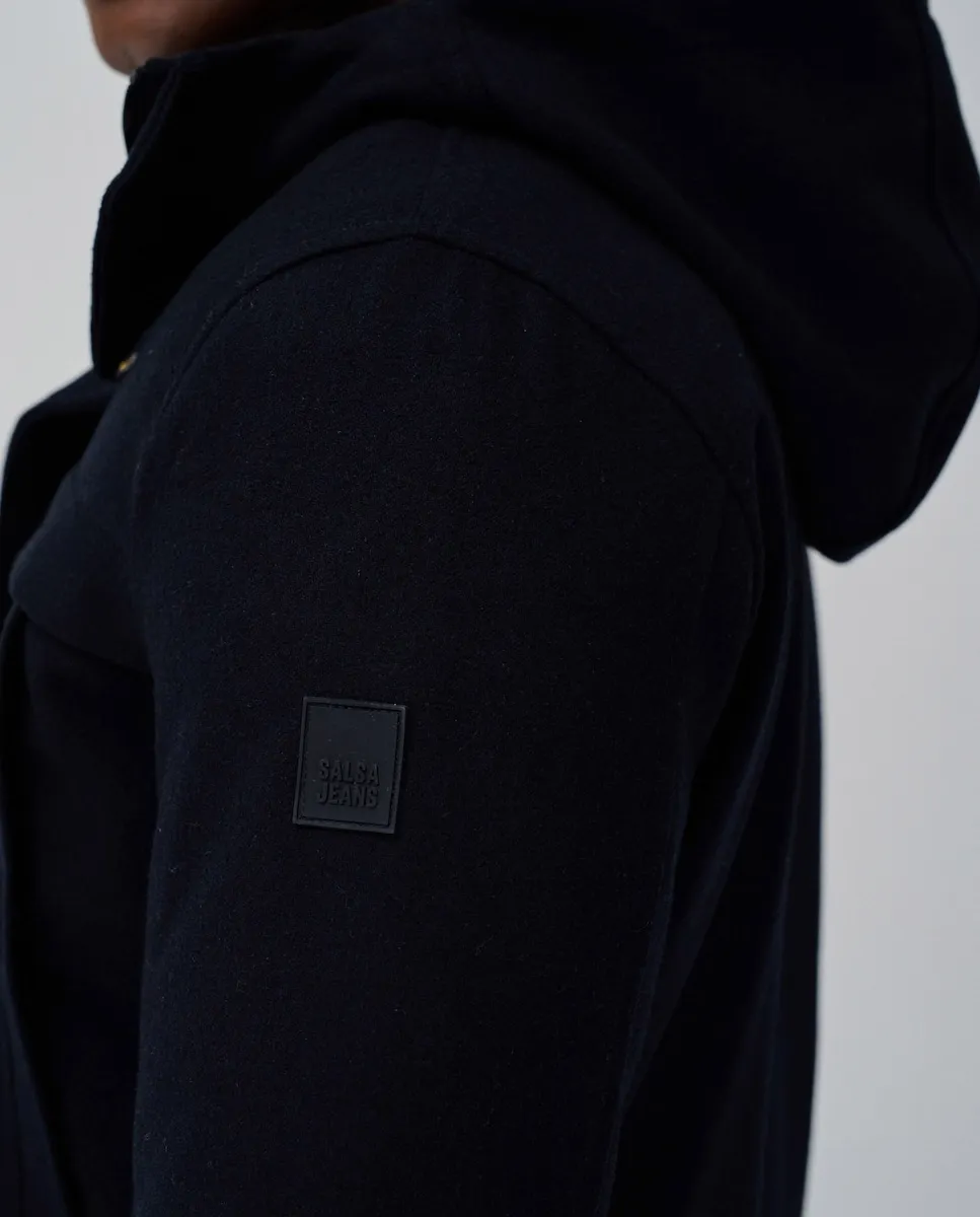 Мужское пальто из сукна с капюшоном Salsa Jeans, синий
Мужское пальто из сукна с капюшоном Salsa Jeans, синий