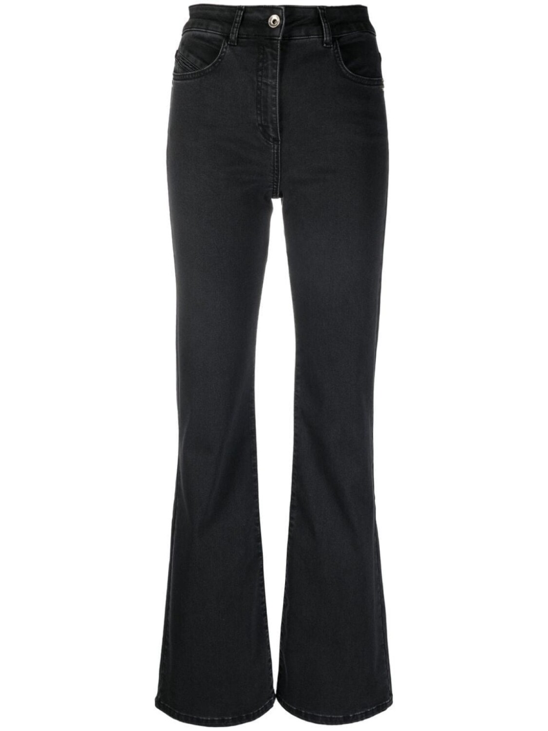 Расклешенные джинсы с нашивкой-логотипом Patrizia Pepe, черный
Расклешенные джинсы с нашивкой-логотипом Patrizia Pepe, черный