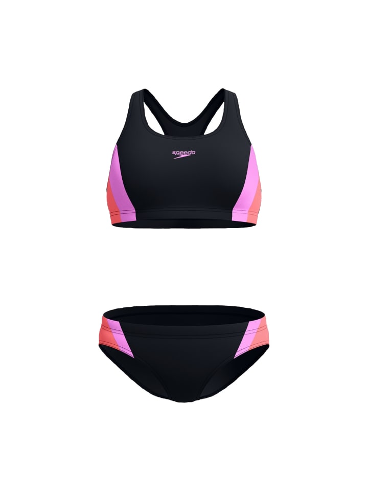 Комплект бикини Speedo, цвет schwarz-violett
Комплект бикини Speedo, цвет schwarz-violett