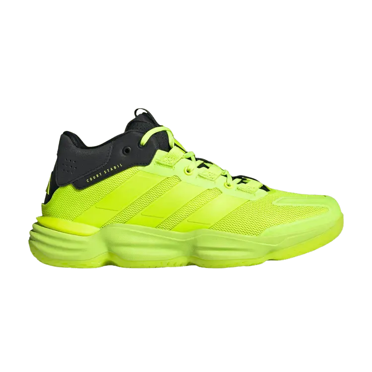 Кроссовки Adidas Court Stabil Indoor, Lucid Lemon Black 
Кроссовки Adidas Court Stabil Indoor, Lucid Lemon Black
