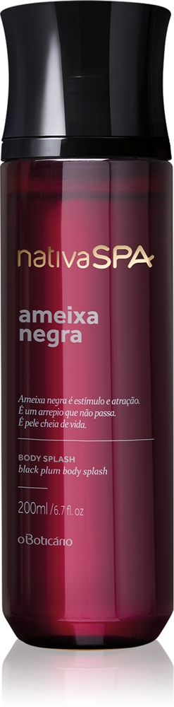 Спрей для тела Nativa Spa с ароматом черной сливы Oboticário, 200 мл
Спрей для тела Nativa Spa с ароматом черной сливы Oboticário, 200 мл