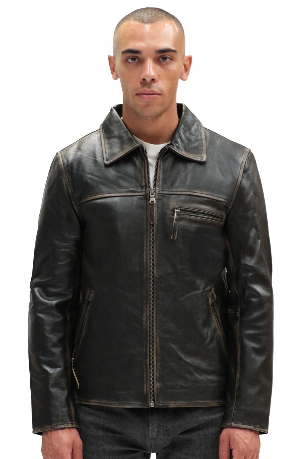 Кожаная куртка harrington из воловьей кожи для лимы Infinity Leather, черный
Кожаная куртка harrington из воловьей кожи для лимы Infinity Leather, черный
