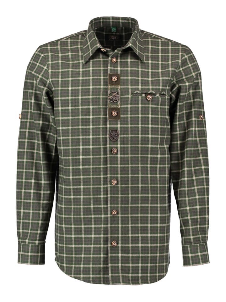 Рубашка OS-Trachten Psodum, оливковый
Рубашка OS-Trachten Psodum, оливковый