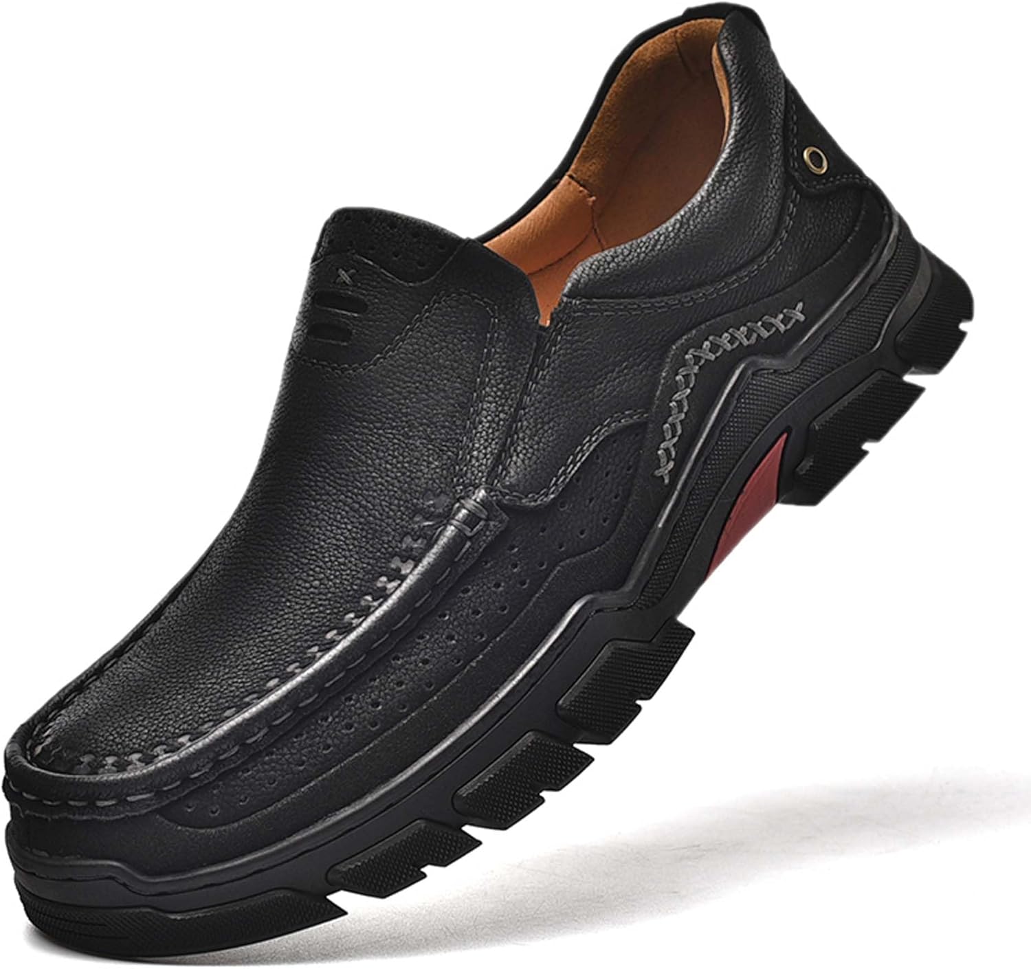 Мужские премиальные повседневные кроссовки, боковая перфорированная отделка, кожаные прогулочные кроссовки, обувь для вождения, кроссовки, удобные, мягкие, дышащие, противоскользящие Vtiao, черный
Мужские премиальные повседневные кроссовки, боковая перфорированная отделка, кожаные прогулочные кроссовки, обувь для вождения, кроссовки, удобные, мягкие, дышащие, противоскользящие Vtiao, черный
