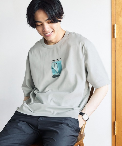 GLOBAL WORK Футболка с принтом, короткий рукав, Rich Clean, серый
GLOBAL WORK Футболка с принтом, короткий рукав, Rich Clean, серый