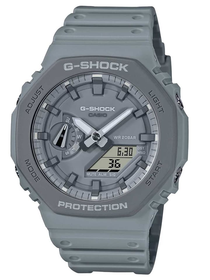 Casio Мужские часы G-Shock Classic Ana-Digi, серый антрацит
Casio Мужские часы G-Shock Classic Ana-Digi, серый антрацит