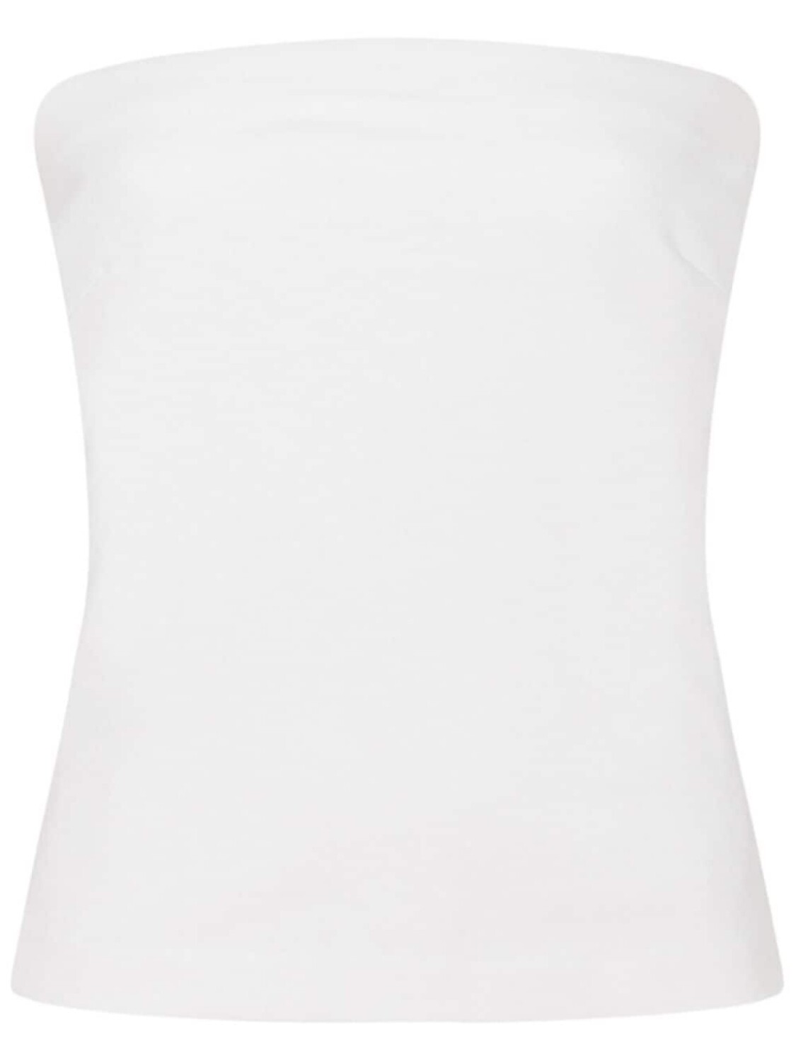 Топ из джерси без бретелей Rosetta Getty, белый 
Топ из джерси без бретелей Rosetta Getty, белый