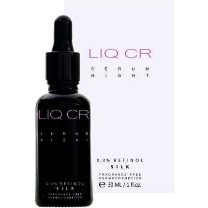 Liq Cr Serum Night 0,3% ретиноловая шелковая антивозрастная сыворотка для коррекции морщин, 30 мл, 1 унция, Liqc
Liq Cr Serum Night 0,3% ретиноловая шелковая антивозрастная сыворотка для коррекции морщин, 30 мл, 1 унция, Liqc
