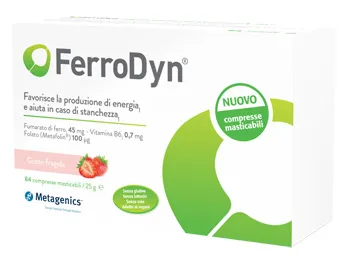 Жевательные таблетки Ferrodyn 84 Железо и витамины Metagenics
Жевательные таблетки Ferrodyn 84 Железо и витамины Metagenics