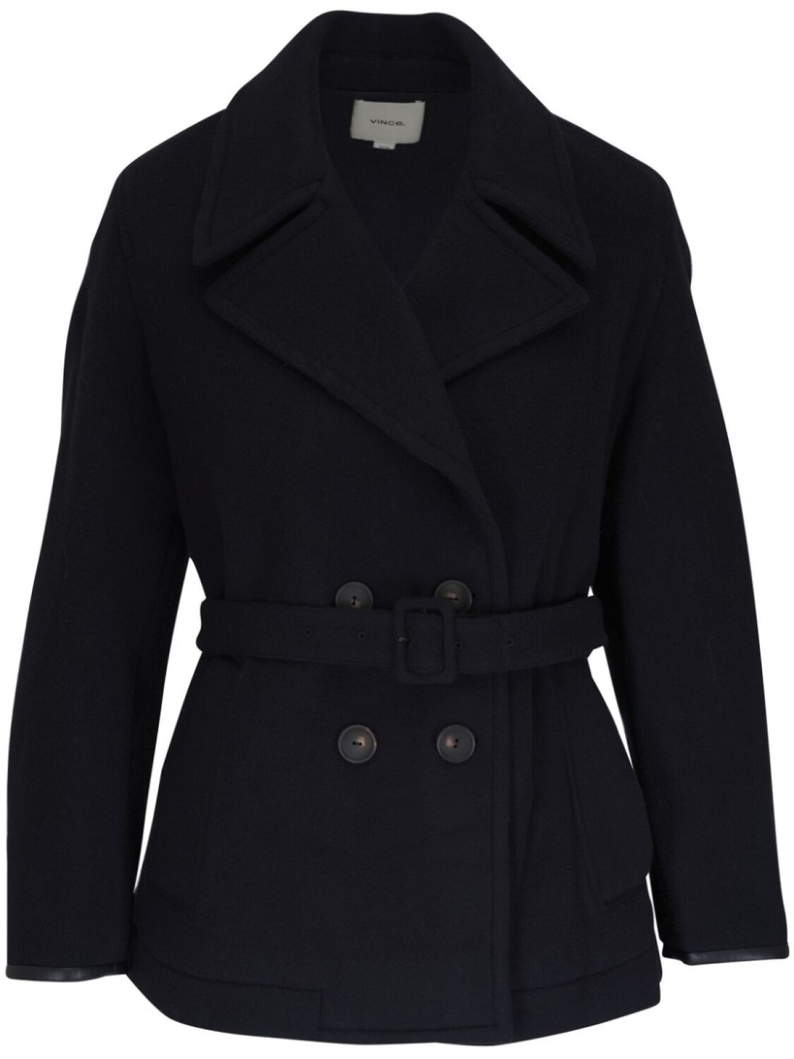 Двубортный пиджак Vince, черный
Двубортный пиджак Vince, черный