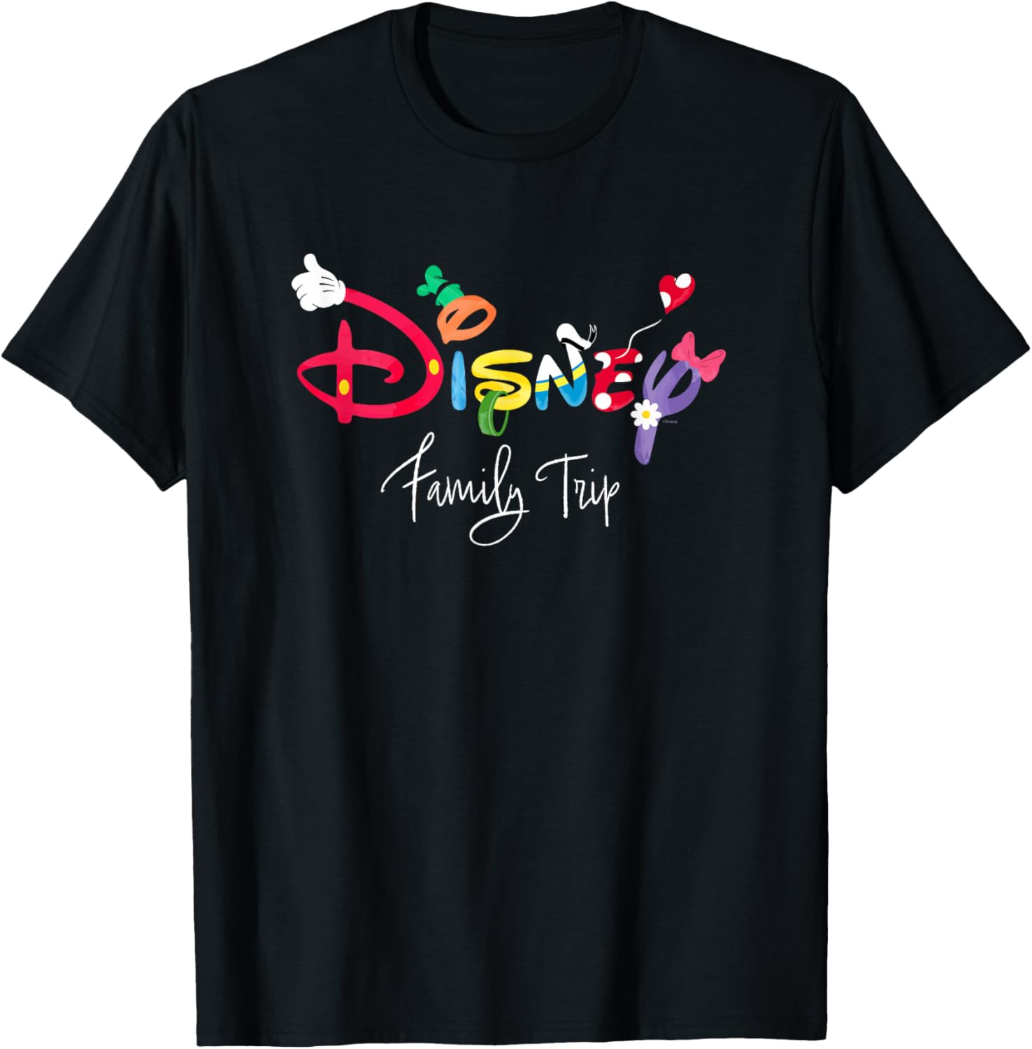 Футболка с коротким рукавом Disney Mickey & Friends Characters Text Disney Family Trip, черная, размер S
Футболка с коротким рукавом Disney Mickey & Friends Characters Text Disney Family Trip, черная, размер S