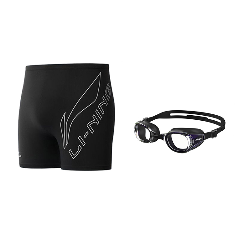 Комплект для плавания silicone swimming pool men's LINING, 832-1 Swimming Shorts+263-2 черный Non-Prescription Swim Goggles
Комплект для плавания silicone swimming pool men's LINING, 832-1 Swimming Shorts+263-2 черный Non-Prescription Swim Goggles