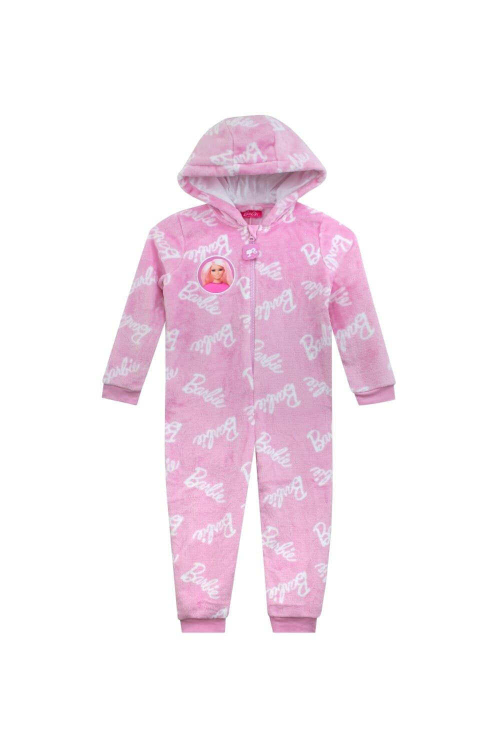 Флисовый комбинезон с капюшоном Barbie, розовый
Флисовый комбинезон с капюшоном Barbie, розовый