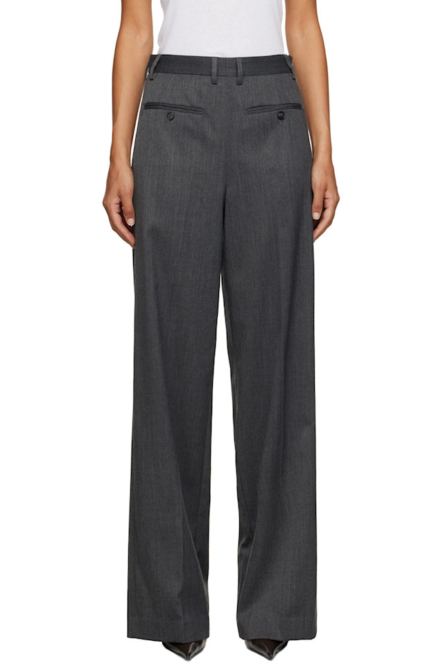 Mm6 Maison Margiela Серые классические брюки
Mm6 Maison Margiela Серые классические брюки