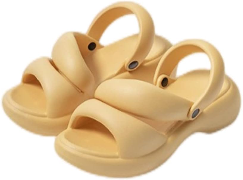 Сандалии ELLEES унисекс для взрослых, милые, в виде облачка, для женщин и мужчин, нескользящие, для ванной комнаты и душа, с мягкой толстой подошвой, для дома и улицы, желтый
Сандалии ELLEES унисекс для взрослых, милые, в виде облачка, для женщин и мужчин, нескользящие, для ванной комнаты и душа, с мягкой толстой подошвой, для дома и улицы, желтый