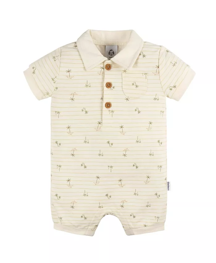 Комбинезон с воротником для девочек Gerber, белый
Комбинезон с воротником для девочек Gerber, белый