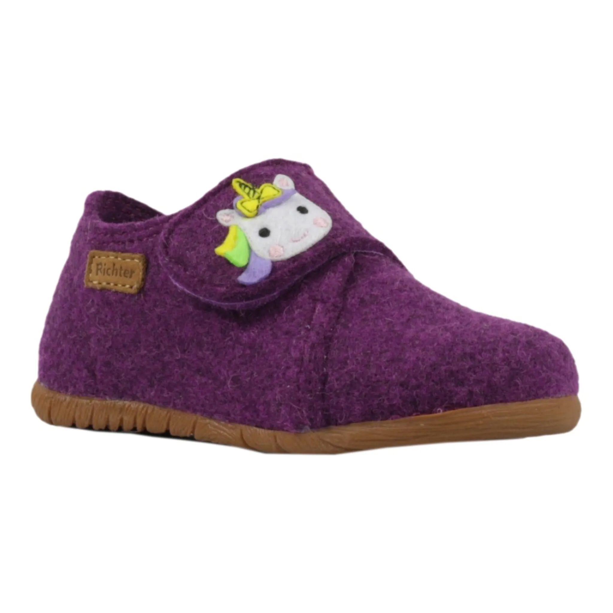 Тапочки Рихтера «Filzi WMS: Medium», обувь на липучке, зимняя обувь с системой измерения ширины Richter, цвет lila, Einhorn
Тапочки Рихтера «Filzi WMS: Medium», обувь на липучке, зимняя обувь с системой измерения ширины Richter, цвет lila, Einhorn