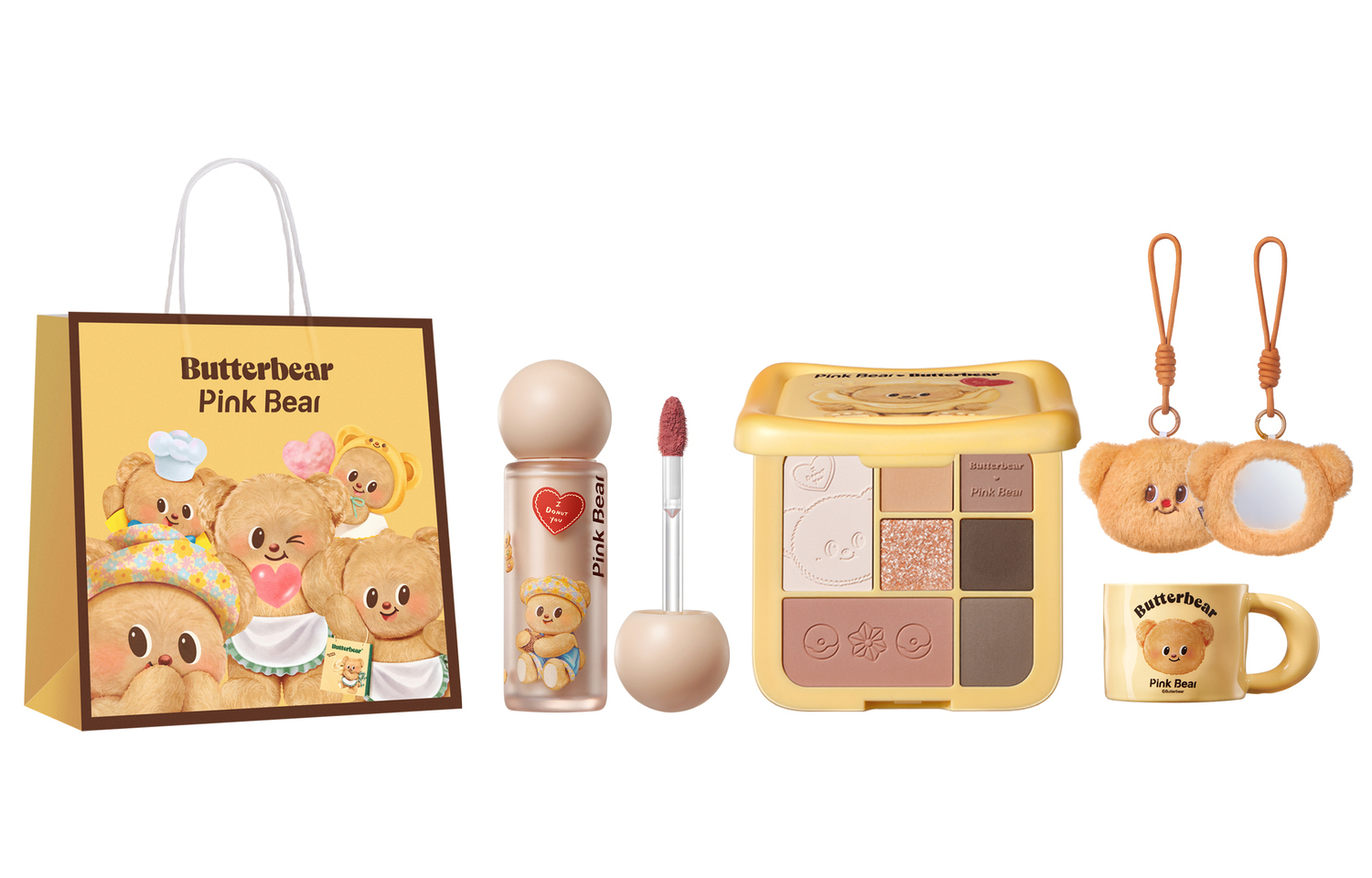 Набор косметики для женщин Pink Bear
Набор косметики для женщин Pink Bear