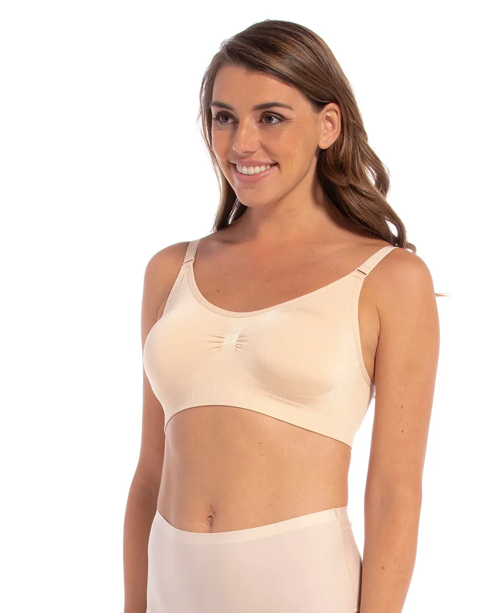 Бесшовный и удобный бюстгальтер с тонкими бретелями и пеной MAGIC Bodyfashion, цвет Marfil
Бесшовный и удобный бюстгальтер с тонкими бретелями и пеной MAGIC Bodyfashion, цвет Marfil